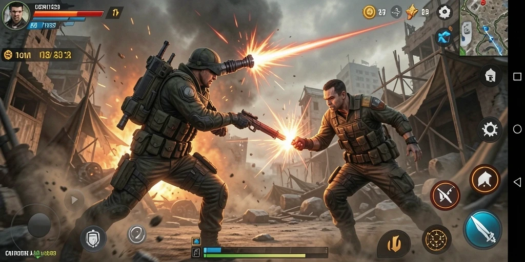 Tampilan gameplay <strong>CERI123</strong> yang seru dan penuh aksi.