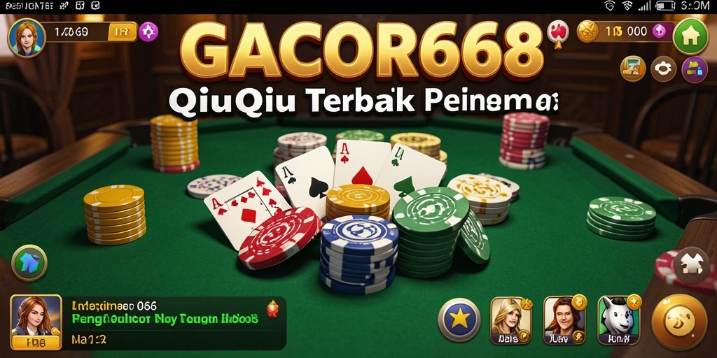 Tampilan gameplay seru dari GACOR668 yang menampilkan QiuQiu.