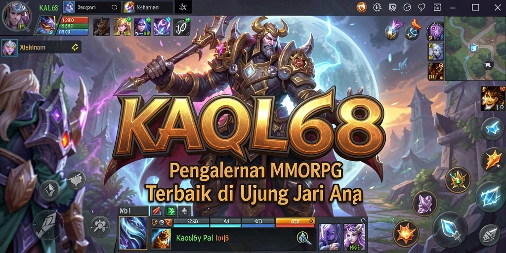 Screenshot gameplay <strong>KAOL68</strong> yang menampilkan pertempuran seru.