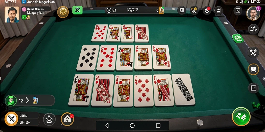 Tampilan gameplay yang seru dan menantang dalam MT777.
