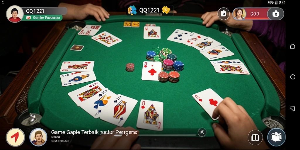 Tampilan gameplay seru dan menarik dari QQ1221.