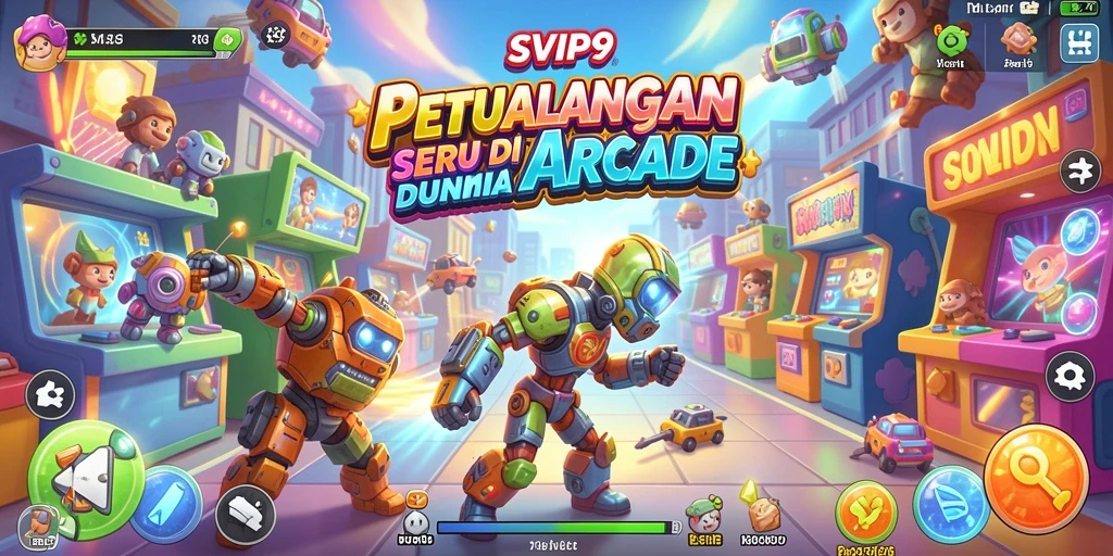 Gameplay seru SVIP9 yang penuh warna dan tantangan.